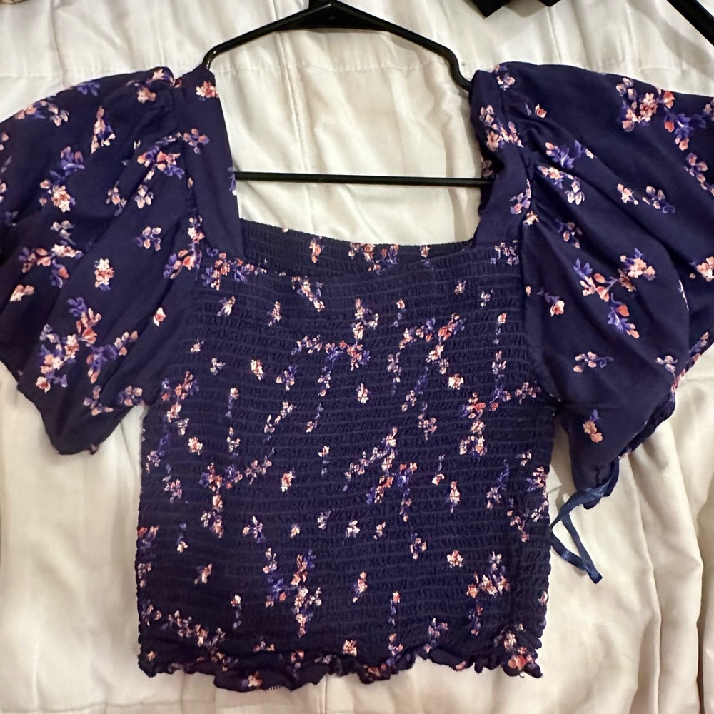 Floral Crop Top